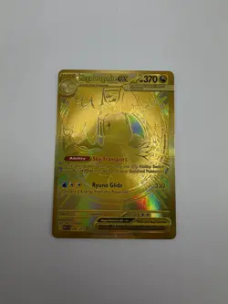 MEGA DRAGONITE EX Gold Hyper Rare 295/217 Pokemon TCG Ascended Heroes - Image 2