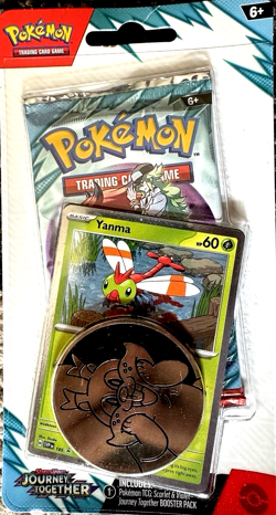 Pokemon TCG Journey Together *Yanma Promo Blister Pack* - Image 1