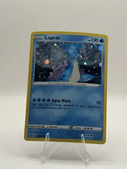 2020 Pokemon TCG Lapras Holo SWSH051 Black Star Promo NM - Image 1