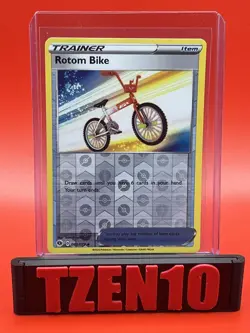 Rotom Bike Reverse Holo Champion's Path #63/73 Pokemon TCG - Image 1