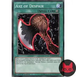 Yugioh Axe of Despair YS15-END14 Common 1st Edition LP - Image 1