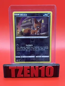 Nickit Reverse Holo Shining Fates #047/072 Pokemon TCG - Image 1