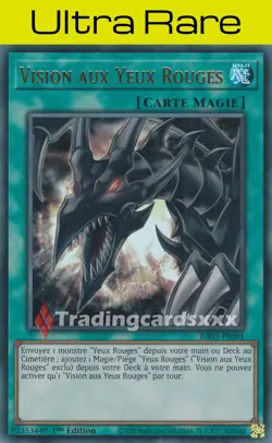 Yu-Gi-Oh! Vision aux Yeux Rouges : UR RA03-FR061 - Image 1