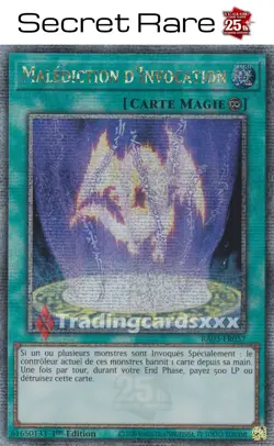Yu-Gi-Oh! Malediction d'Invocation : QCSE RA03-FR057 - Image 1