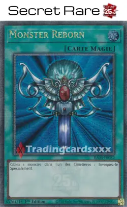 Yu-Gi-Oh! Monster Reborn : QCSE RA03-FR052 - Image 1