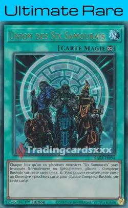 Yu-Gi-Oh! Union des Six Samourais : UL RA03-FR054 - Image 1