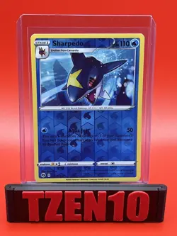 Sharpedo Reverse Holo Champion's Path #12/73 Pokemon TCG - Image 1