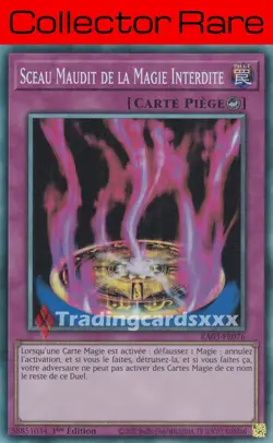 Yu-Gi-Oh! Sceau Maudit de la Magie Interdite : CR RA03-FR076 - Image 1