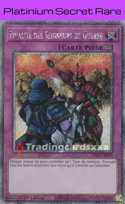 Yu-Gi-Oh! Rivalite des Seigneurs de Guerre : PS RA03-FR075 - Image 1