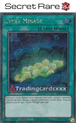 Yu-Gi-Oh! Cynet Minage : QCSE RA03-FR067 - Image 1