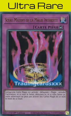 Yu-Gi-Oh! Sceau Maudit de la Magie Interdite : UR RA03-FR076 - Image 1