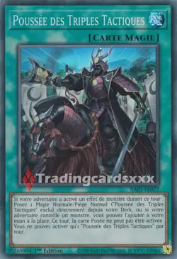 Yu-Gi-Oh! Poussee des Triples Tactiques : SR RA03-FR072 - Image 1