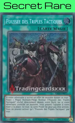 Yu-Gi-Oh! Poussee des Triples Tactiques : SE RA03-FR072 - Image 1
