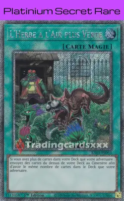 Yu-Gi-Oh! L'Herbe a l'Air plus Verte : PS RA03-FR063 - Image 1