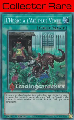 Yu-Gi-Oh! L'Herbe a l'Air plus Verte : CR RA03-FR063 - Image 1