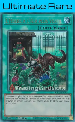 Yu-Gi-Oh! L'Herbe a l'Air plus Verte : UL RA03-FR063 - Image 1