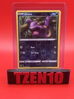 Ekans Reverse Holo Champion's Path #33/73 Pokemon TCG - Image 1
