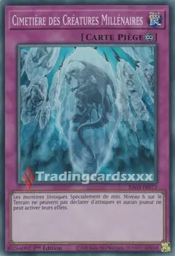 Yu-Gi-Oh! Cimetiere des Creatures Millenaires : SR RA03-FR077 - Image 1