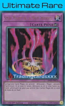 Yu-Gi-Oh! Sceau Maudit de la Magie Interdite : UL RA03-FR076 - Image 1