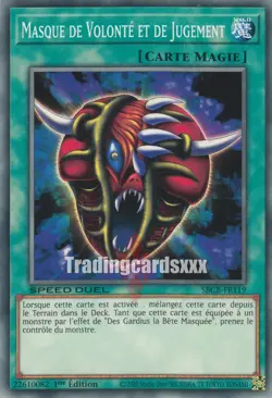 Yu-Gi-Oh! [SD] Masque de Volonte et de Jugement : C SBCB-FR119 - Image 1