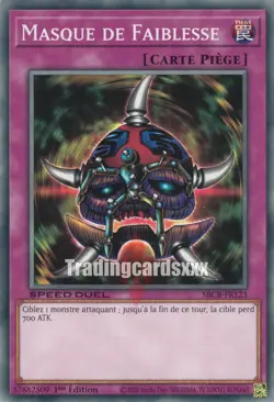 Yu-Gi-Oh! [SD] Masque de Faiblesse : C SBCB-FR123 - Image 1