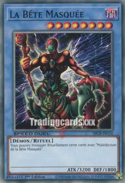 Yu-Gi-Oh! [SD] La Bete Masquee : C SBCB-FR116 - Image 1