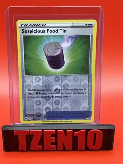 Suspicious Food Tin Reverse Holo Champion's Path #66/73 Pokemon TCG - Image 1