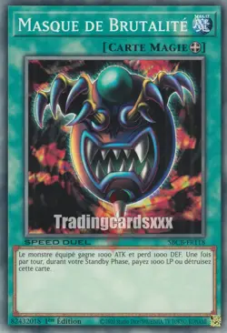 Yu-Gi-Oh! [SD] Masque de Brutalite : C SBCB-FR118 - Image 1