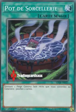 ♦Yu-Gi-Oh!♦ Pot de Sorcellerie (Magic Planter) : SDSB-FR031 -VF/Commune- - Image 1