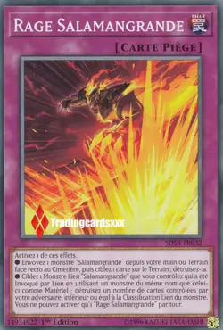 ♦Yu-Gi-Oh!♦ Rage Salamangrande (Salamangreat) : SDSB-FR032 -VF/Commune- - Image 1
