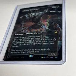 Abyssal Harvester (Borderless) (Mana Foil) #381 foil Magic the Gathering Card - Image 1