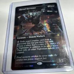 Abyssal Harvester (Borderless) (Mana Foil) #381 foil Magic the Gathering Card - Image 5