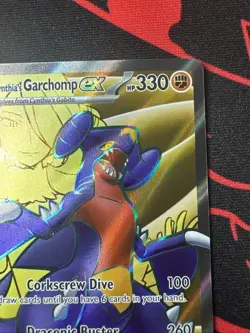 Cynthia's Garchomp ex 204 - Sv: Scarlet & Violet Promo Cards Holo (NM+) - Image 2