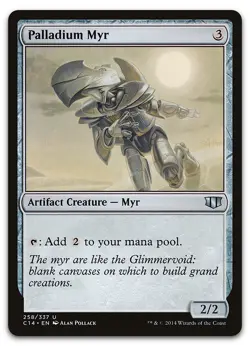 Palladium Myr #258 (NM) Commander 2014 C14 Magic MTG - Image 1