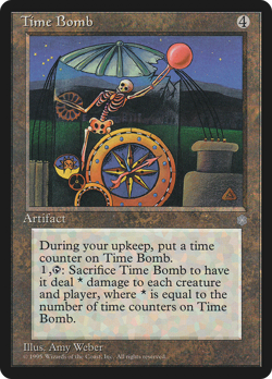 Time Bomb (MP) Ice Age ICE Magic MTG - Image 1