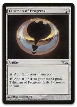 Talisman of Progress #256 (NM) Mirrodin MRD Magic MTG - Image 1