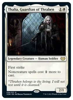 Thalia, Guardian of Thraben - Innistrad Crimson Vow 38 - Near Mint EN MTG - Image 1