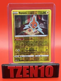 Rotom Reverse Holo Shining Fates #034/072 Pokemon TCG - Image 1