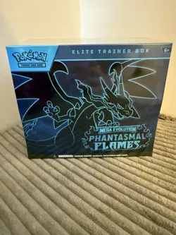 Pokemon TCG Phantasmal Flames Elite Trainer Box ETB NEW SEALED FAST SHIPPING 🚚✅ - Image 1