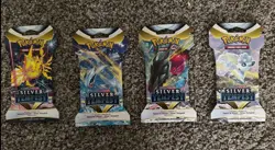 4x Pokemon Silver Tempest Sleeved Booster Packs - Complete Art Set! 820650870927 - Image 1