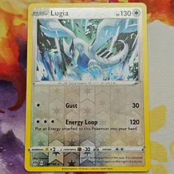 Lugia Reverse Holo Rare Darkness Ablaze 140/189 LP Pokemon TCG - Image 1