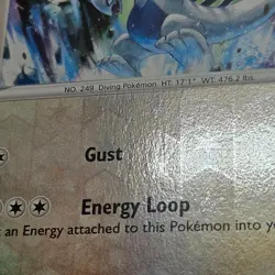 Lugia Reverse Holo Rare Darkness Ablaze 140/189 LP Pokemon TCG - Image 4