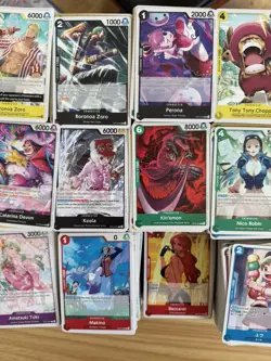 One Piece TCG Bulk Lot 9.9kg ~4950 Cards Mixed Sets OP06+ Deck Build - Image 3