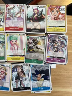 One Piece TCG Bulk Lot 9.9kg ~4950 Cards Mixed Sets OP06+ Deck Build - Image 4
