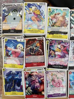 One Piece TCG Bulk Lot 9.9kg ~4950 Cards Mixed Sets OP06+ Deck Build - Image 5