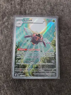 Ninjask Illustration Rare Pokemon TCG Card 137/132 Mega Evolution - Image 1