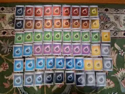 Lot Of 57 Pokemon Japanese Holo 25th Anniversary Energy Cards. NM. - Image 3