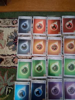 Lot Of 57 Pokemon Japanese Holo 25th Anniversary Energy Cards. NM. - Image 4