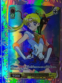 Card Goddess Anime Sailor Moon Mercury Mars Jupiter Venus Sexy Holo Oil - Image 1