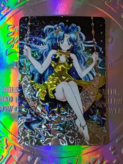 Card Goddess Anime Sailor Moon Mercury Mars Jupiter Venus Sexy Holo Oil - Image 1